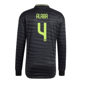 Herren Fußballbekleidung Real Madrid David Alaba #4 3rd Trikot 2022-23 Langarm